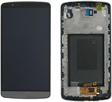ibaye® LCD Display Touch Screen Digitizer with Frame for LG G3 D850 D851 D855 Grey