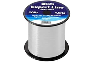 BZS Expert Ligne de pêche Monofilament Carp Line Bobines de monofilament Marron et Transparent