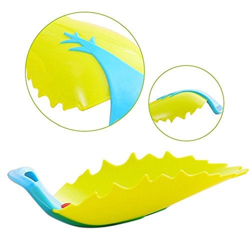 Schönes Leben* 3 Stück Wasserhahn Extender Hahn Extender für Kinder Baby Hände waschen Badezimmer Waschbecken Blatt-Art Sink Stil - 4