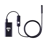 [Endoscope auriculaire multifonction sans fil]: le nettoyage auditif de l'endoscope permet non seulement de vérifier le conduit auditif, mais également le tympan, la bouche, les gencives, les oreilles, le nez, la gorge, la cavité nasale, la racine des cheveux et d'autres parties du corps. Convient pour les médecins, les infirmières et les familles