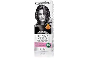 Cameleo - Henna Ziołowa Do Koloryzacji Włosów - Czarna – Na Bazie Naturalnej Chny – Bez Amoniaku I Utleniaczy – 75g