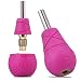 Produktbild BigBig Style Tattoo Grip Silikon Anti-Rutsch-Griff Auto Lock Griff Tube Grip Tattoo Art Tools Schwarz (Color : Purple)