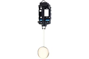 St. Leonhard Pendeluhrwerk: Pendel-Antriebsmodul mit Metallpendel für Uhrwerke bis 55 x 55 x 17 mm (Ersatz Uhrwerk für Pendeluhr, Pendelmodul Uhr, Funkuhrwerk)