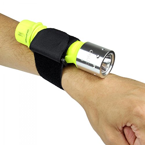 OxyLED DF20 CREE LED Tauchen Taschenlampe mit Batterie und Ladegerät, 500 LM, Unterwasser Taschenlampe Wasserdicht - 3