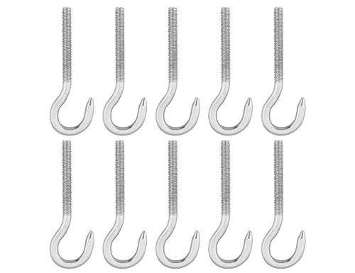 10-pack edelstahl-haken schraube schraube m4