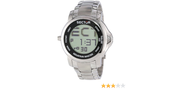 Sector No Limits Mountain Master R3253121025 - Orologio da polso Uomo :  Amazon.it: Orologi
