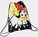 Produktbild Pagna Turnbeutel Fußball schwarz/rot/gelb