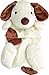 Super Cute Plush Fleece Novelty Patch Hound Dog 0.8L Kids Hot Water Bottle