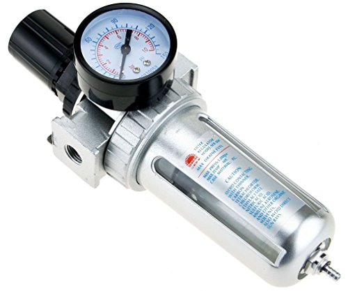 Preisvergleich Produktbild 150ml DRUCKLUFT DRUCKMINDERER KOMPRESSOR 1 / 4" DRUCKREGLER