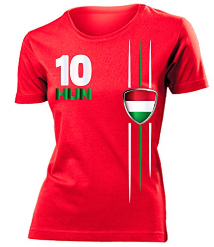 FUSSBALL – UNGARN FANSHIRT 3316(F-R) Gr. L