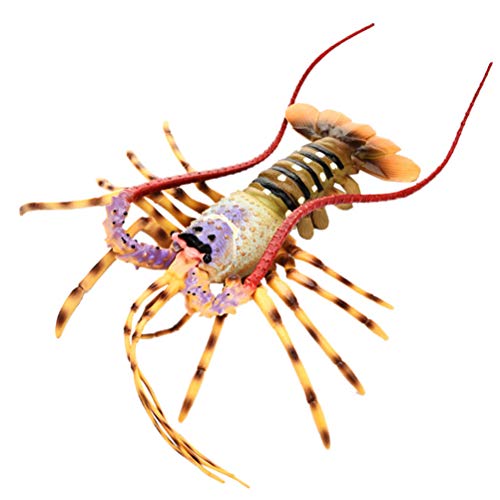 Toyvian Homard Modèle Homard Figure Animaux Figurines Statue Aquarium Décorations Home Party Décor Enfants Enfants Mer Animaux Jouet