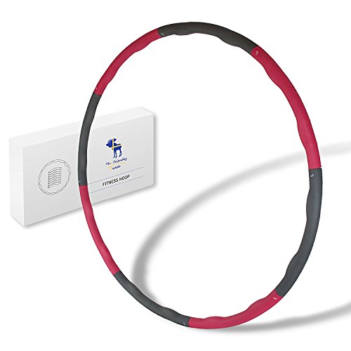 The Friendly Swede Gewichtete Fitness Hoop Trainingsreifen 1,2 kg