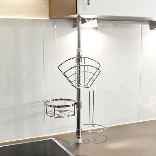 bremermann® Küchen-Teleskopregal, Küchenregal, Küchenstange, 6413 - 2