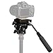Produktbild toazoe Pro vt-1510 Video Kamera Stativ Action Fluid Drag Pan Head für Canon Nikon Sony DSLR Kamera Camcorder Shooting filmen