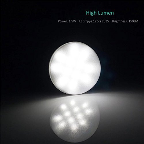 Prodeli Solarleuchten LED Lampe Upgrades tragbare 150LM 1600mA Batterie Solarleuchte für den Außenbereich Wandern Lesen Zelt Angeln Beleuchtung - 7