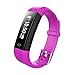 Produktbild Hangang ZY68 Fitness Tracker, Bluetooth-Puls-Monitor Smartwatch Schritt Gehen Schlafzähler drahtlose intelligente Armband Pedometer Sweatproof Sport Armband für IOS Android-System (Lila)