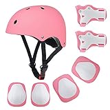 ◆ CORREAS AJUSTABLES: correas elásticas multi-ajustables y correas de velcro para asegurar, los cascos de patineta equipados con correas ajustables para ajustar de manera flexible para un mejor ajuste.