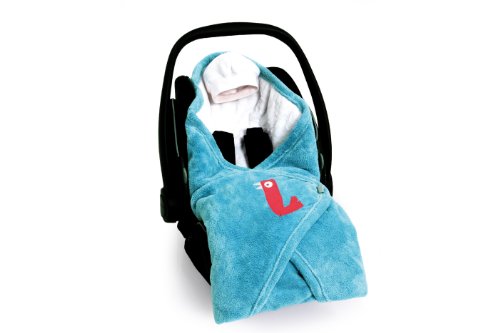 Baby Boum Softy Biside Crazy 70 392CRAZY70SF Terry Blanket for Baby Carrier in Colour Arctic
