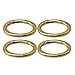 Produktbild BQLZR 48 x 30 mm Goldlegierung ovaler Karabiner Karabiner Karabiner Karabiner Karabiner Karabiner Karabiner Karabiner Karabiner Karabiner Schnalle für Taschen