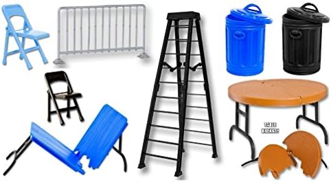 Wrestling Figure Accessories: MEGA DEAL 5 (Great for 7" WWE &amp; TNA action figures)