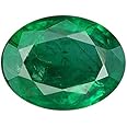 Sidharth Gems 7.25 Ratti Natural AA+ Quality Colombian Emerald Gemstone Original Natural Lab-Certified Panna Stone Oval Cut for Men's and Women's