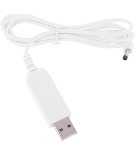 Cable De Alientación Blanco De Repuesto Para Alexa Dot 3 Generación