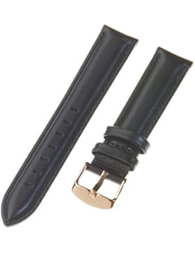 Daniel Wellington Unisex Zubehör Andere Bänder Uhrenband Leder Schwarz DW00200092