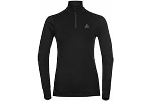 Odlo Thermounterwäsche Damen Active Warm I Langarm Thermoshirt I Warme Skiunterwäsche
