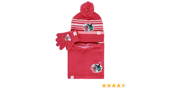 Characters Cartoons Bing Bunny Bing Rosa Scuro 1445 - Taglia Unica Bambina  Bambino Set Invernale 3pz Cappello Guanti e Sciarpa o Scaldacollo Bambine e  ragazze Abbigliamento berjaya.edu.my