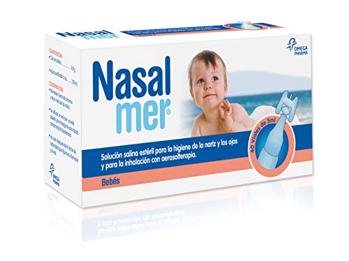 Nasalmer Solución Salina Limpieza Nasal - 40 Unidades