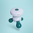 WOODTECH INTERNATIONAL Massager Machine for Full Body Deep Tissue Massage, Pain Relief & Stress Relief, Portable & Easy to Use, Automatic Shut-Off, Clear, Smoked