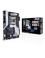 Asus Prime X299-A Gaming Mainboard Sockel LGA 2066 (ATX, Intel, Aura Sync, M.2 Kühler, DDR4 4133 MHz, Dual M.2, SATA 6Gb/s)