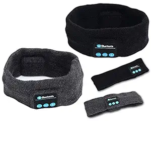 Bluetooth Sports Headband HiFi Headphones Wireless Earphone Stereo Headset Sleep Eye Mask Player with Mic