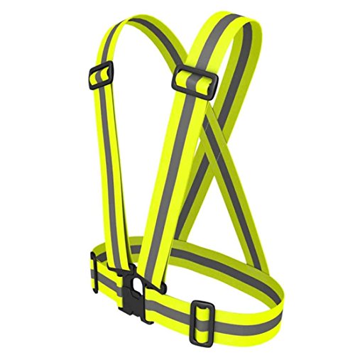 Reflective Strap X-Vest Adjustable