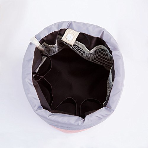 Reise-Fass-Kosmetiktasche Multifunktion-kosmetisch-Tasche-Toilettenartikel-Aktentasche - 3