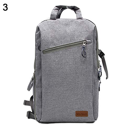 BeonJFx Waterproof Digital SLR Camera Storage Bag Holder Shock Proof Computer Backpack Grey