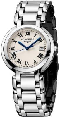 PrimaLuna White Dial Stainless Steel Ladies Watch