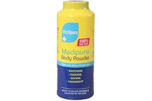 GENERIC Medipure Baby Powder and Body Powder | 100% Talc Free, Soothing, 200g