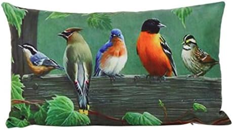 Moonuy 30cm x 50cm Pillow Cover Super Soft Throw Pillow