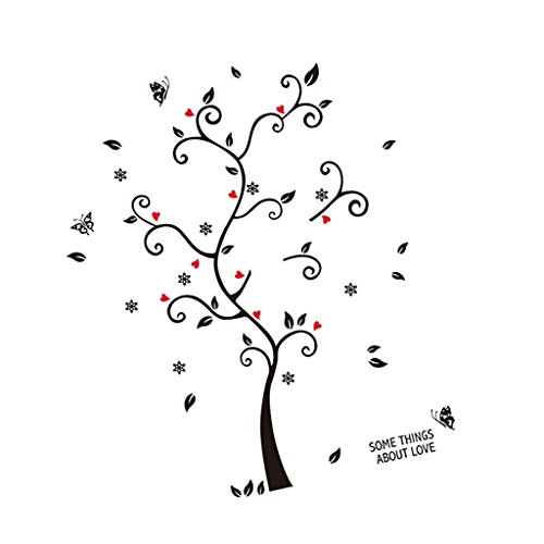 MagiDeal Wandaufkleber Wandtatoo Abziehbild Diy Familien Fotobaum Kreative Wanddeko - 3