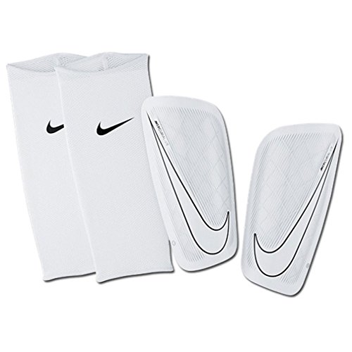 Preisvergleich Produktbild White Large Nike Mercurial Lite Shin Guards Pads Hard Shell Football Training Official