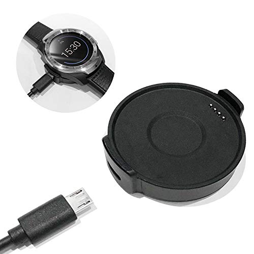 Preisvergleich Produktbild FOONEE Kompatibel Mit Ticwatch Pro Smart Watch Magnet-Ladegerät, Wireless Ersatz-Ladekabel USB-Ladekabel Mit Adapter Für Kabelhalterung