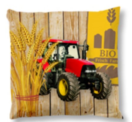 Aminata Kids – coole Jungen-Kinder-Bettwäsche 135×200 roter Traktor Bauernhof Bauer Jungen-&-Mädchen-Bettwäsche-Kinder Baumwolle Reißverschluss - 5