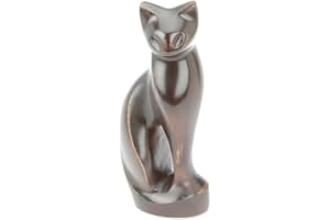 Urns UK Stanley Urne funéraire pour Chat Bronze