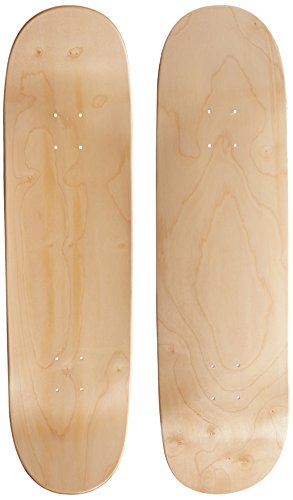 Moose Blank Skateboard Deck - Premium 7-Ply Maple Construction - Natural Wood - Choose from 10 Sizes