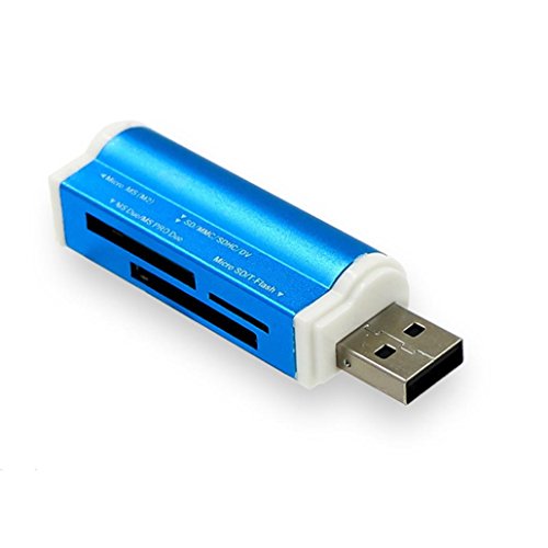 Amlaiworld M2 MMC MS PRO DUO All in 1 USB 2.0 Multi Memory Card Reader - 5