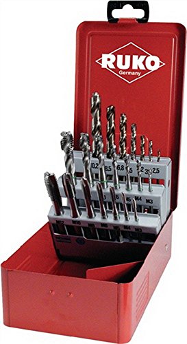 Preisvergleich Produktbild Maschinengewindebohrersatz DIN371 / 376-35Grad / B M3-M12 HSS-Co Metallkassette