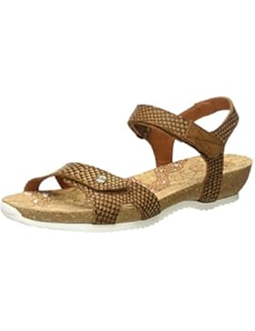 PANAMA JACK Damen Dania Snake Offene Sandalen mit Keilabsatz