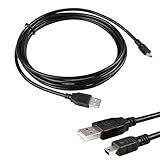 Compatible con PC y Mac. SODIAL(R) Cable de Cargador USB Compatible con Sony PS3 SixAxis Controlador - 10 pies