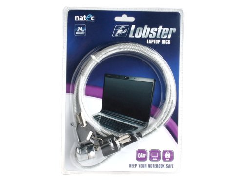 Natec Lobster Laptop-Schloss mit Schlüssel - 2